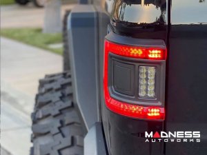 Jeep Gladiator JT Tail Lights - Flush Mount - LED - Red Lens Jeep Gladiator JT Tail Lights - Flush Mount - LED - Red Lens